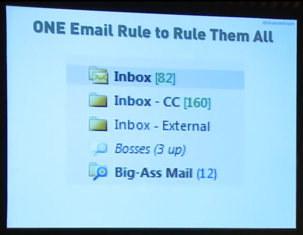 Secrets productivity Scott Hanselman: usually one letter