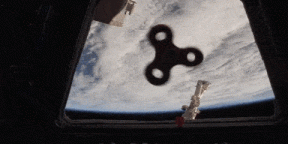 Astronauts have shown how the spinner behaves in space