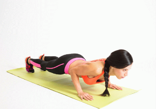 exercises for the chest, push-ups