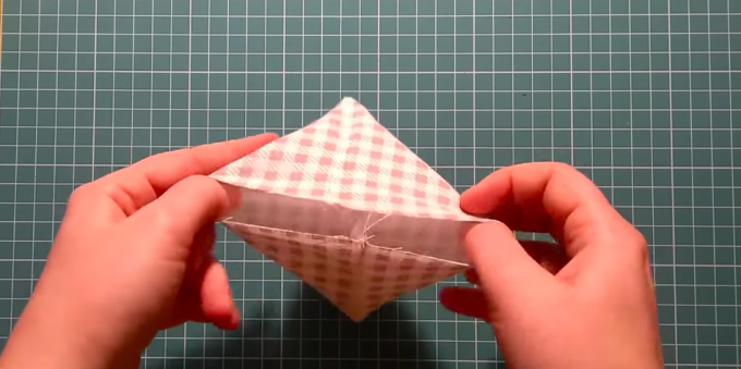 Remove the envelope, and thumbs, pull to the side