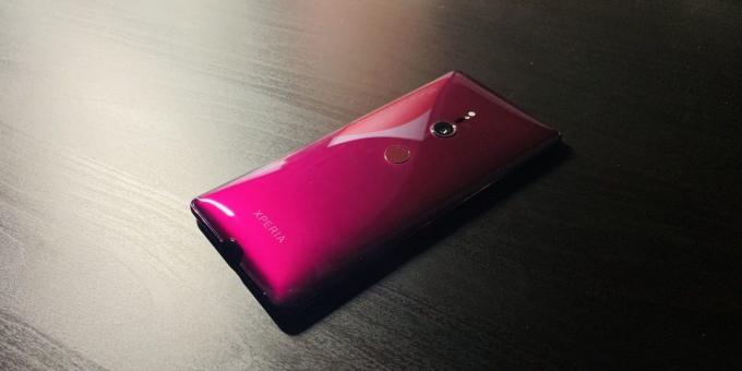 Sony Xperia XZ3: General view of the rear