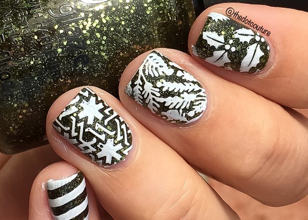 Make a New Year's manicure: Snowflakes and other winter patterns