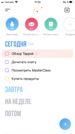 Tappsk - daily planner and task planner on your smartphone