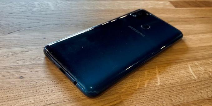Samsung Galaxy M30s: Rear panel