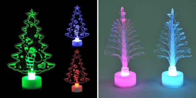 Products with aliexpress, which will help create a Christmas mood: LED tree