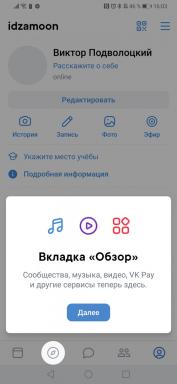 "VKontakte" has changed the mobile application design