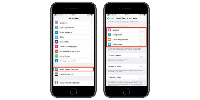 How to calibrate your iPhone battery: Disable automatic downloads