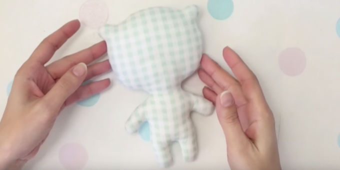 DIY soft toys: turn out and stuff the blank