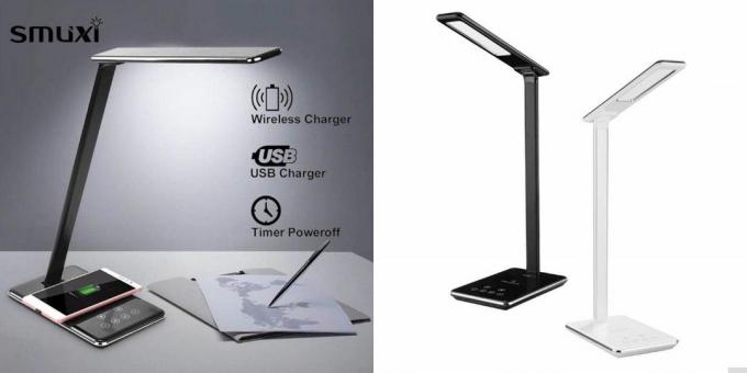 Table lamp with charging