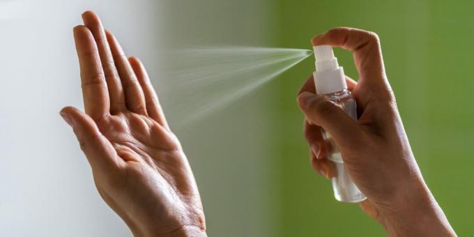 How to make a WHO prescription hand sanitizer