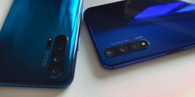 Honor 20 and 20 Honor Pro: Cams