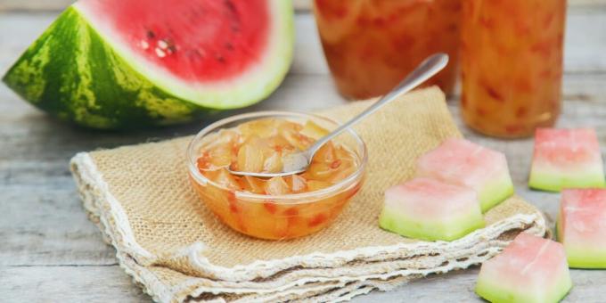 Watermelon rind jam