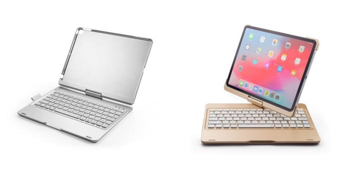 Wireless Keyboards: Keyboard for iPad with Swivel Cover 
