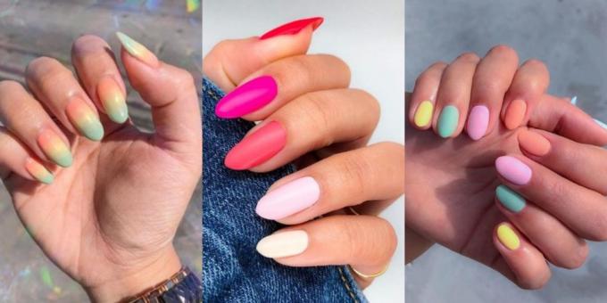 Fashion Nails 2019: Pastel colors