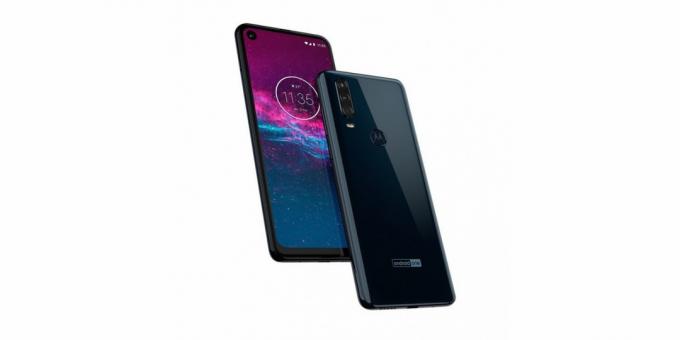 Motorola One Action Front and Rear