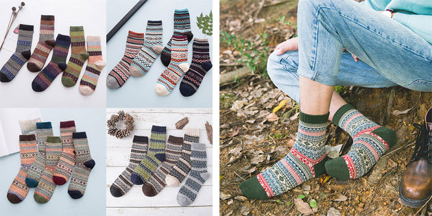 Beautiful socks: Men's socks with patterns