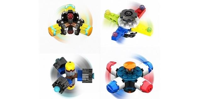 Spinners of detalek LEGO