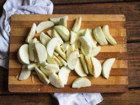 The simplest tart taten with apples