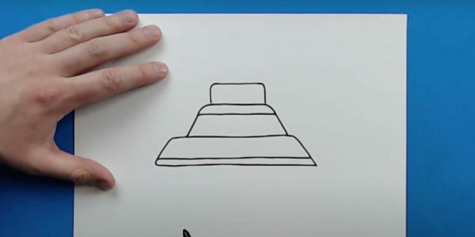 How to draw a tank: depict a tower
