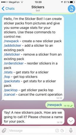 How to make the stickers for Telegram: Boat Stickers